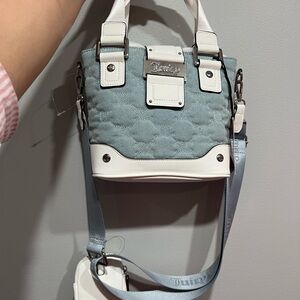 Juicy Couture Blue and White Women's Bag
